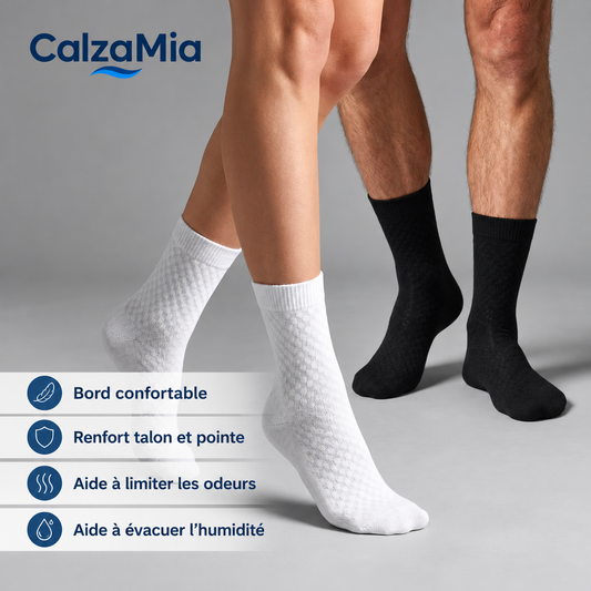 Chaussettes en fibre de bambou