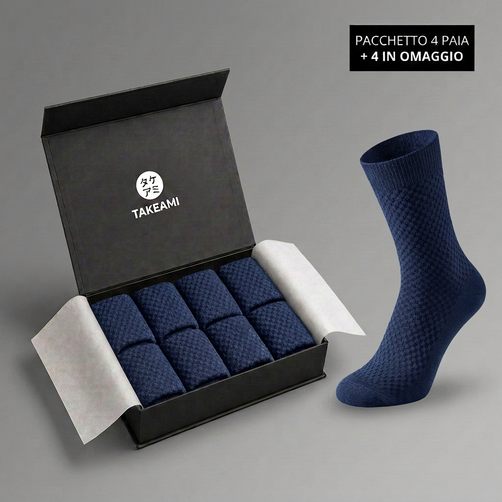 CHAUSSETTES MI-MOLLET EN FIBRE DE BAMBOU PREMIUM