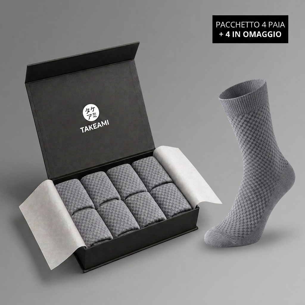 CHAUSSETTES MI-MOLLET EN FIBRE DE BAMBOU PREMIUM
