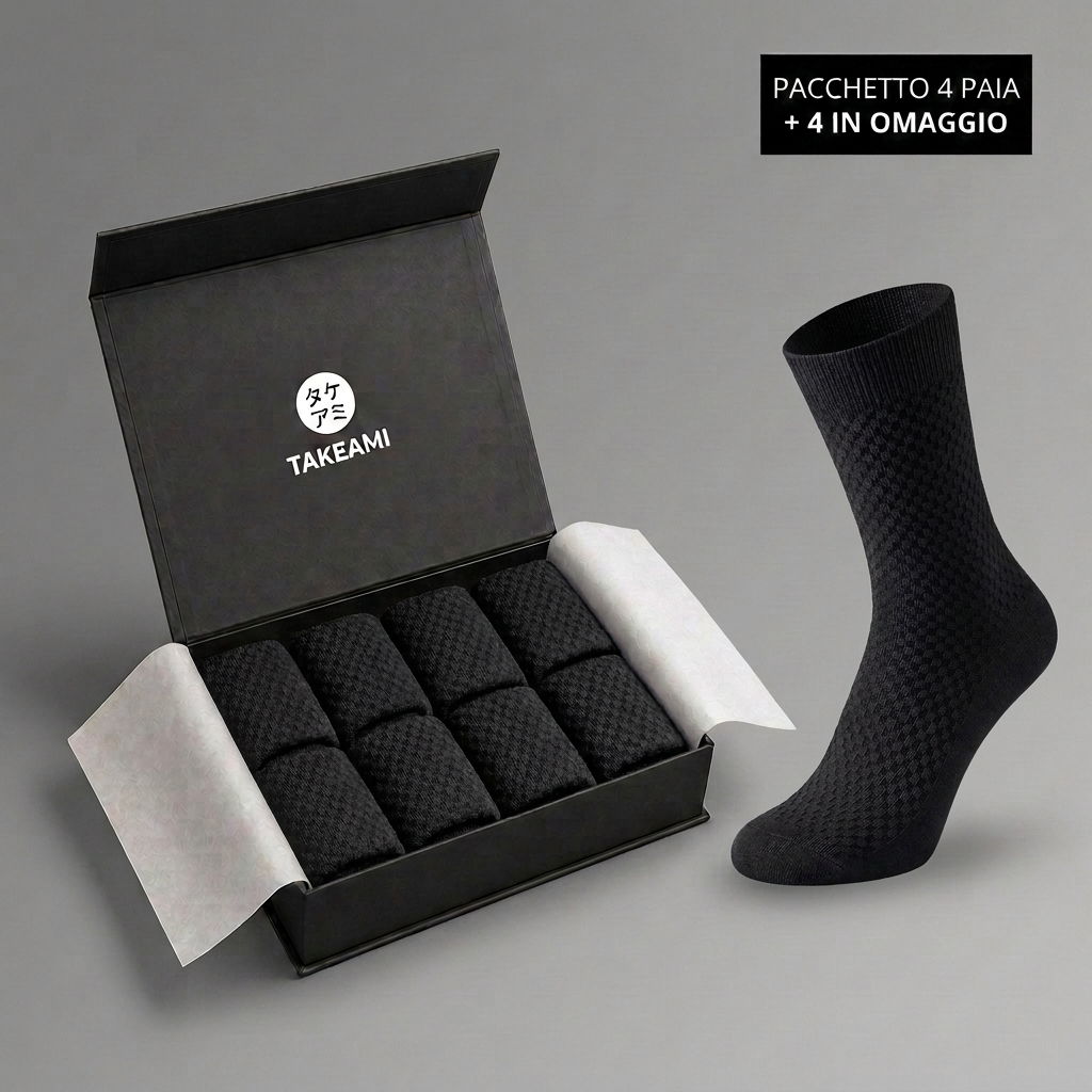 CHAUSSETTES MI-MOLLET EN FIBRE DE BAMBOU PREMIUM